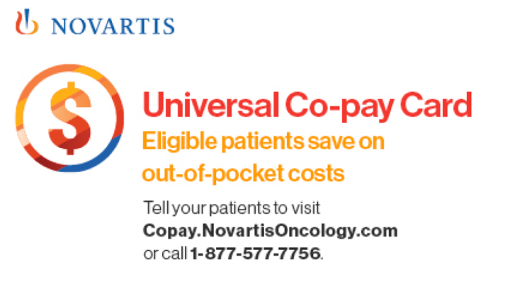 Novartis Universal Co-Pay Card